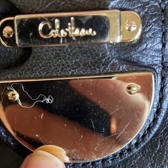 Cole Haan Black Leather Shoulder Bag - Picture 17 of 17